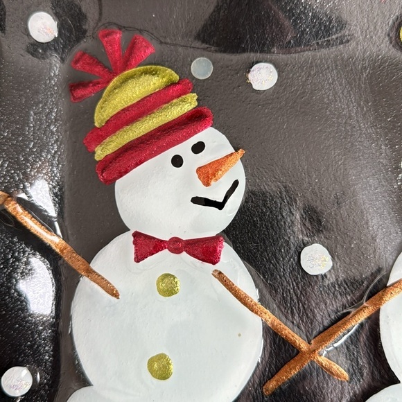 Handmade Sullivans 17x13” Christmas holiday platter - Picture 7 of 7